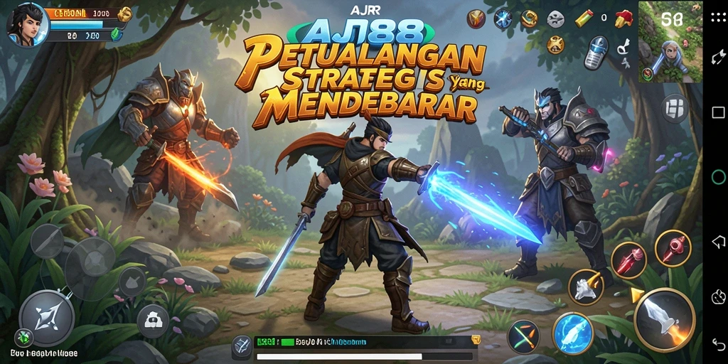 Gameplay seru dan strategi yang menegangkan di AJR88.