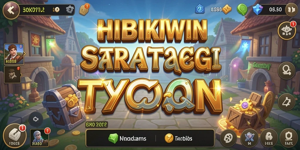Tampilan gameplay HIBIKIWIN yang seru dan penuh strategi Tycoon.