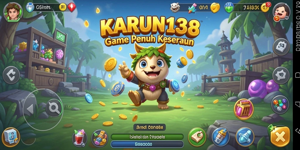 Screenshot permainan KARUN138 yang menampilkan gameplay Idle yang seru.
