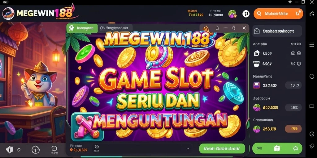Tampilan gameplay yang memikat dari MEGEWIN188.