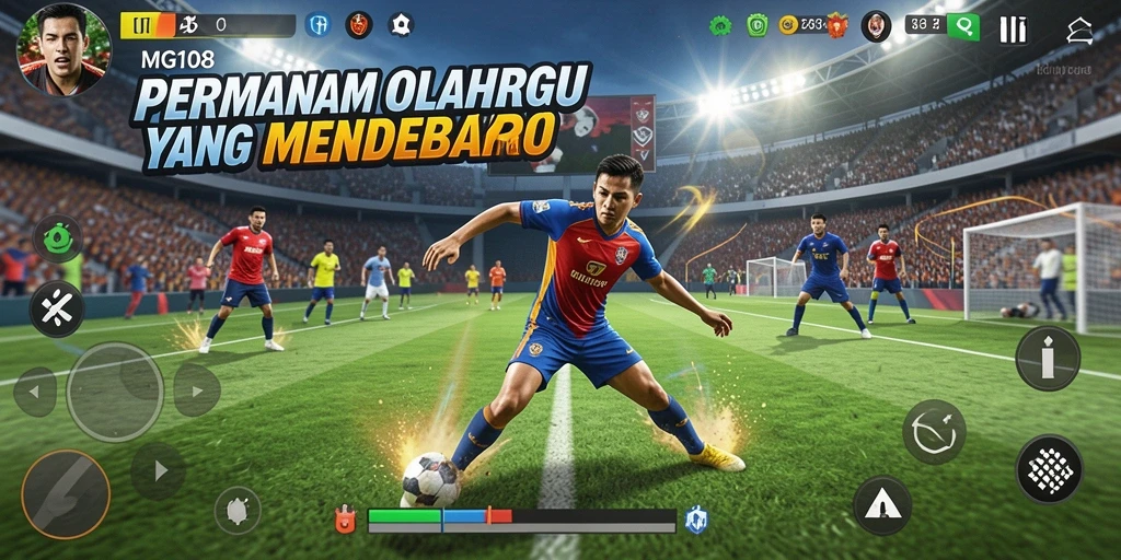 Tampilan gameplay seru dan kompetitif dalam MG108.