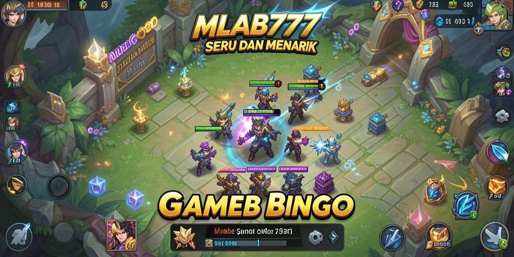 Tampilan gameplay MLBB777 yang memukau dan menarik untuk bermain Bingo.