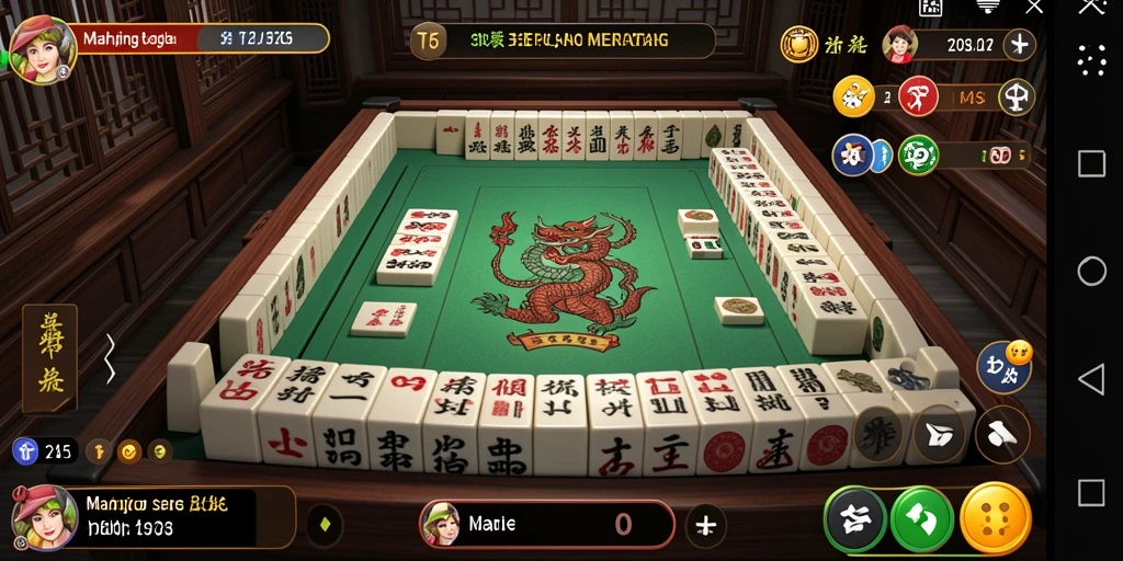 Screenshot menampilkan gameplay Mahjong yang menarik dan strategi permainan.